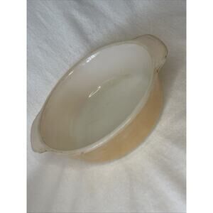 Casserole Dish Fire King Peach Luster 1 1/2 qt. Anchor Hocking
